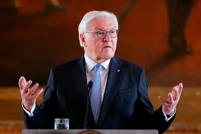 El presidente de Alemania, Frank-Walter Steinmeier.