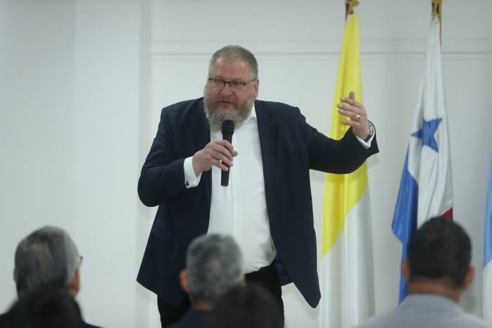 El director del Museo de Auschwitz brindó sus conocimientos en una charla brindada en la USMA el pasado 11 de junio.