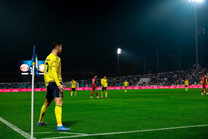 El futbolista portugués, Cristiano Ronaldo durante un partido con el Al-Nassr.