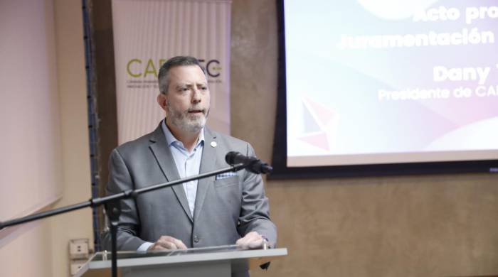 Dany Yaker, nuevo presidente de Capatec para el periodo 2024-2025.