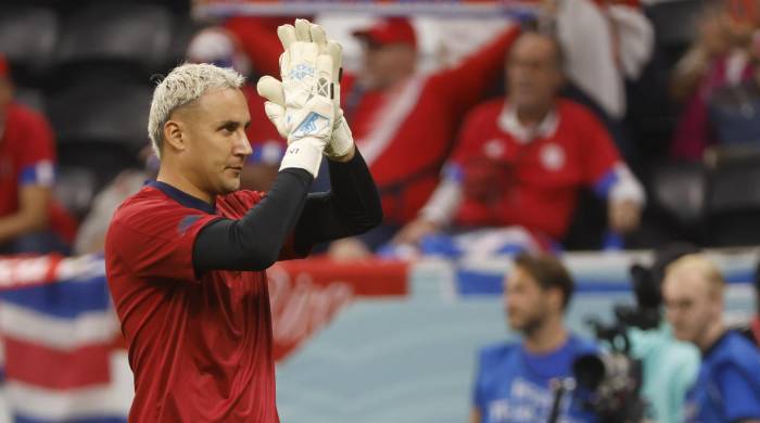 El jugador costarricense Keylor Navas.