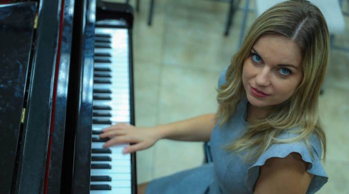 La pianista Anna Miernik estuvo en Panamá para ofrecer un concierto y una clase maestra.