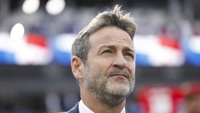 El entrenador de la selección de Panamá, Thomas Christiansen.