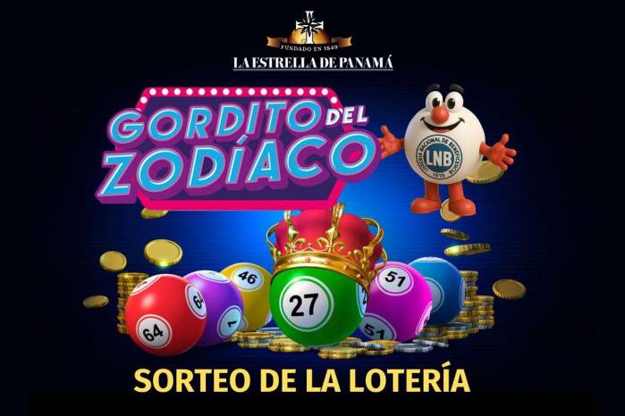 Resultados del Gordito del Zodíaco, juego de la Lotería Nacional de Beneficencia de Panamá
