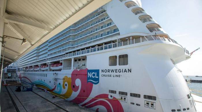 Llegada del crucero Norwegian Cruice Line al Puerto de Cruceros de Amador