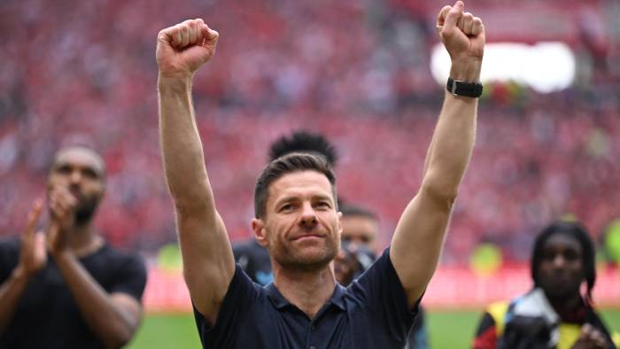 El nuevo entrenador del Bayer Leverkusen, Xabi Alonso.