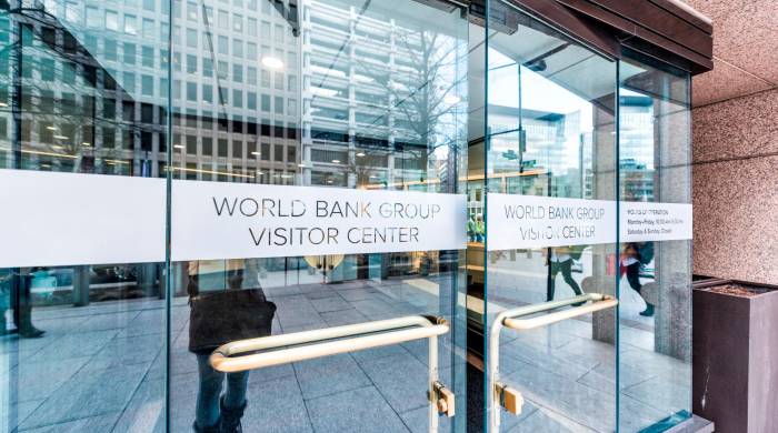 El Banco Mundial lo conforman 189 países miembros.