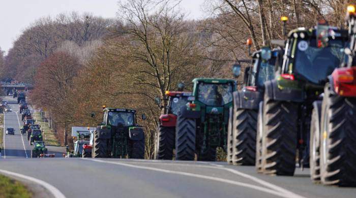 Los agricultores llevan varias semanas protestando en Polonia, cerrando vías y pases fronterizos.