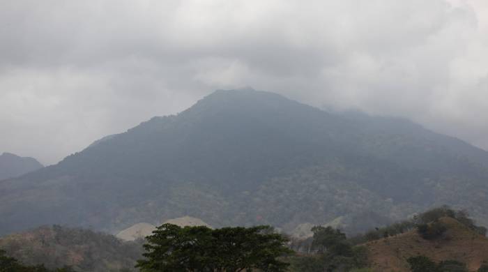 El cerro Chucantí tiene una altura aproximada de 1.400 metros. Es la cima más alta de la serranía del Majé.