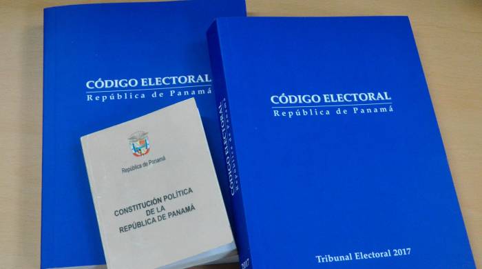 El Código Electoral establece las normas de las elecciones.