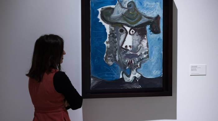 “Cabeza de hombre”, una de las obras de la nueva exposición del Museo Picasso Málaga, ‘Pablo Picasso: Estructuras de la invención. La unidad de una obra’.