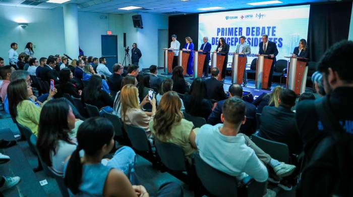 Primer debate de candidatos a vicepresidente de la República de Panamá.