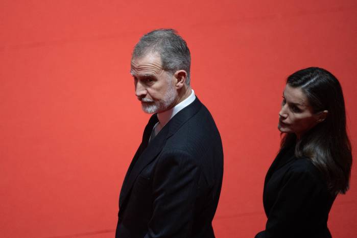 El rey Felipe y la reina Letizia de España.