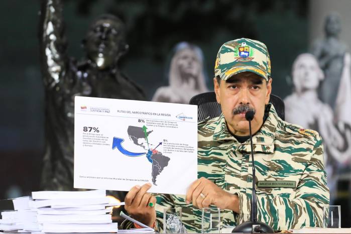 Fotografía de archivo del presidente de Venezuela, Nicolás Maduro.