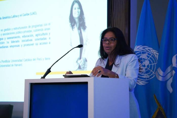 Rocío Medina Bolívar, directora regional del FIDA para América Latina y el Caribe.