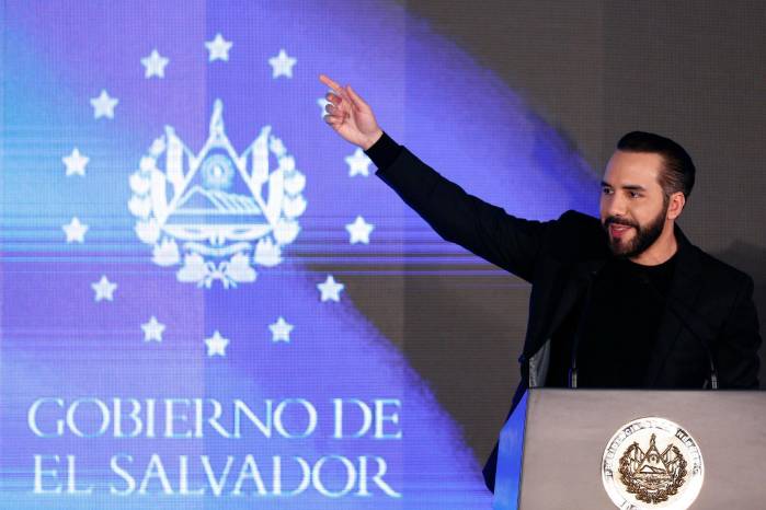 Fotografía de archivo del presidente de El Salvador, Nayib Bukele. EFE/ Rodrigo Sura