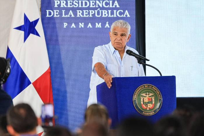 El presidente de la República, José Raúl Mulino.