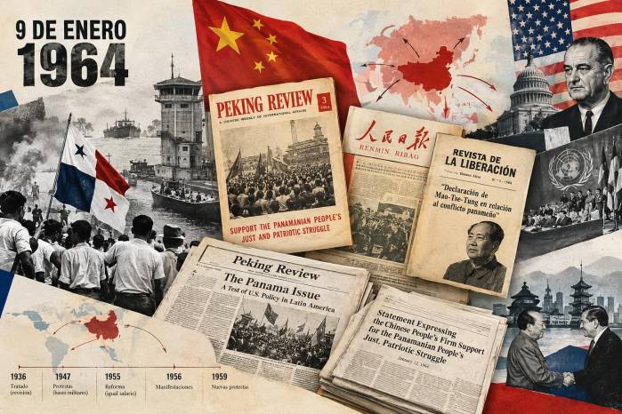 Panamá desde Pekín: retrospectiva del 9 de enero de 1964