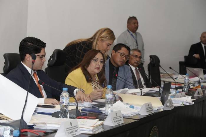 Este es parte del proceso constitucional que ratificará la toma de posesión de los nuevos magistrados.