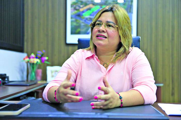 Yajaira Pittí, directora general del Inadeh.