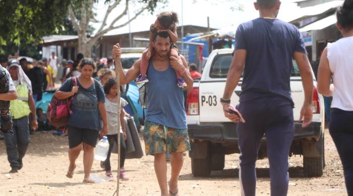 El 90% de los migrantes son venezolanos.