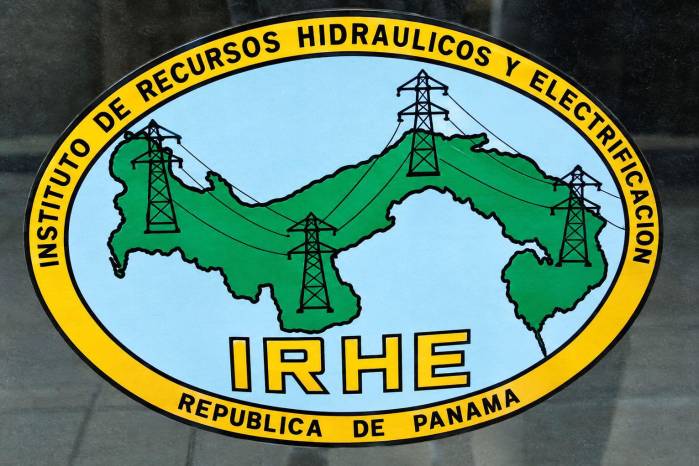 Un imagotipo mejorado con IA del extinto Instituto de Recursos Hidráulicos y Electrificación (IRHE).