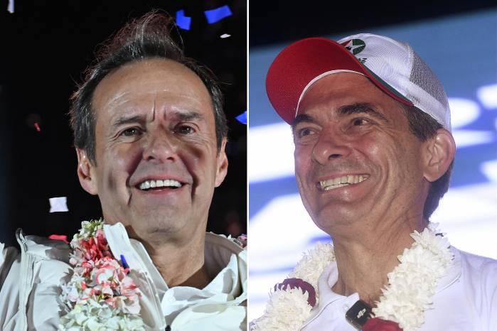 Jorge Quiroga y Rodrigo Paz Pereira