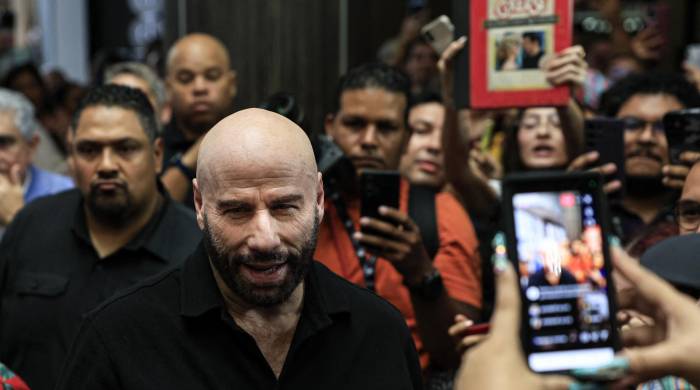 La cinta de Travolta fue proyectada en una sala de cine en la capital en el marco de la clausura de la duodécima edición del Festival Internacional de Cine de Panamá