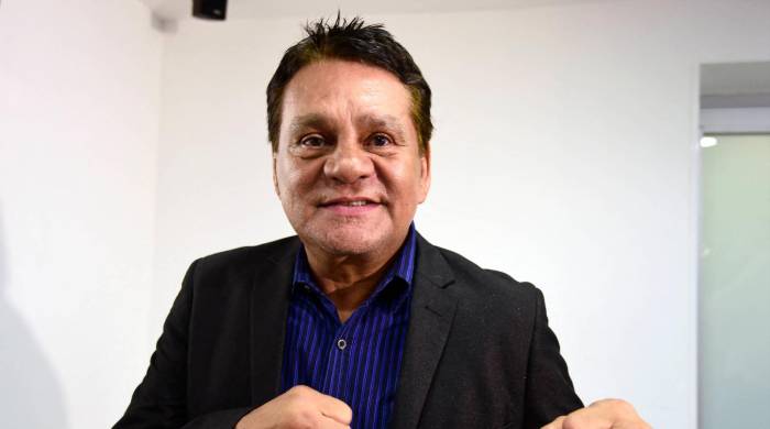El panameño Roberto “Mano de Piedra” Durán, en 2016, durante una entrevista en México.