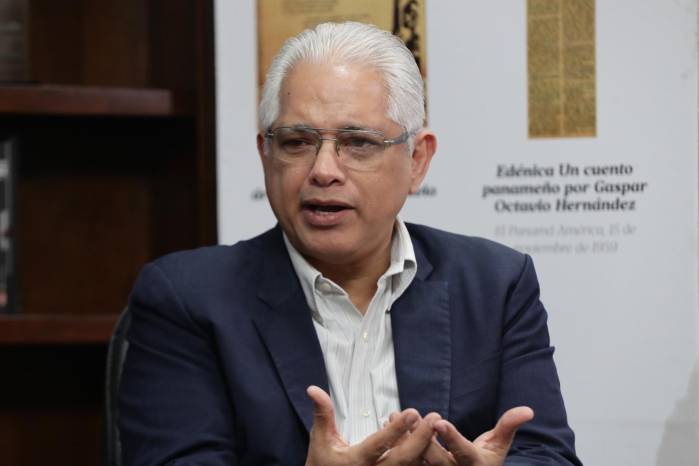 El presidente del Partido Panameñista, José Isabel Blandón.