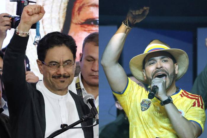 Abelardo de la Espriella e Iván Cepeda llegan a la recta final de la campaña con estrategias opuestas y una disputa más cerrada de lo previsto.