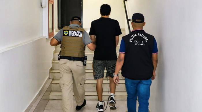 El hombre fue retenido por unidades migratorias en Lajas Blancas, en la provincia de Darién.