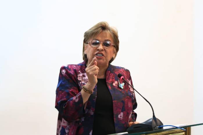 Juana Herrera, primera ministra de la Mujer.