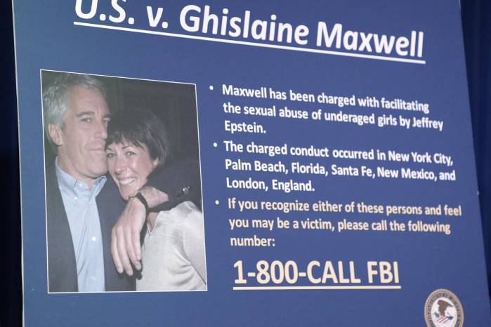 Fotografía de archivo del caso contra Ghislaine Maxwell, exnovia y cómplice del fallecido Jeffrey Epstein.