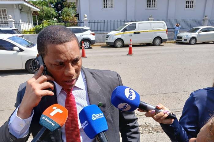 Víctor Orobio, abogado de la defensa.