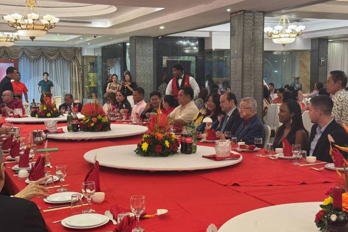 La comunidad china se reunió para celebrar sus aportes en el país.