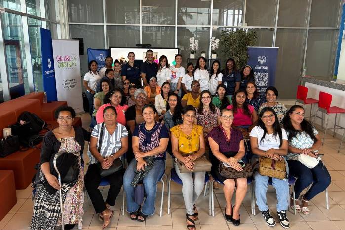 Mujeres emprendedoras de Chilibre participaron en una jornada de capacitación que combinó herramientas digitales, educación financiera y estrategias de negocios.
