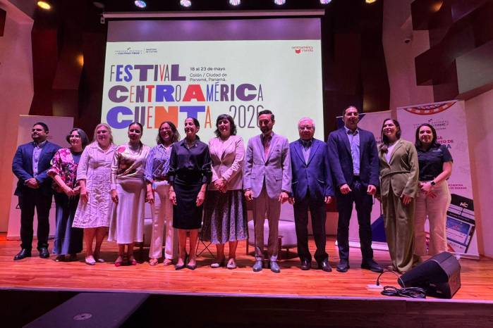 La conferencia de prensa se realizó esta mañana en la Ciudad de las Artes.