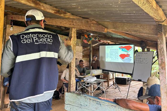 Defensor del Pueblo realiza visita de observación en la comunidad de Pueblo Nuevo, Coclé.