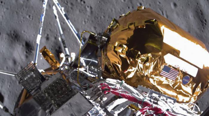 Odysseus se convirtió el jueves en la primera sonda comercial en posarse en la Luna.
