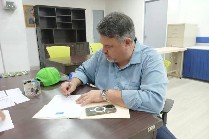 Richard Kilborn, actual primer vicepresidente del Partido Popular, presentó este sábado su formal postulación para la presidencia del partido.