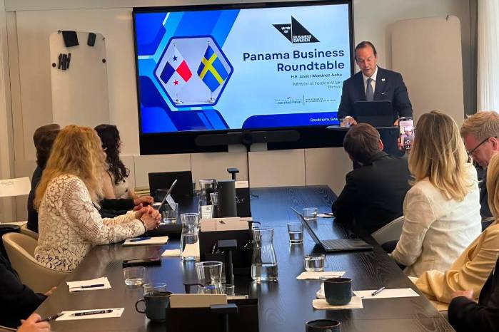 Durante la presentación, el canciller de la República Javier Martínez-Acha, subrayó que Panamá impulsa una agenda orientada al crecimiento económico.