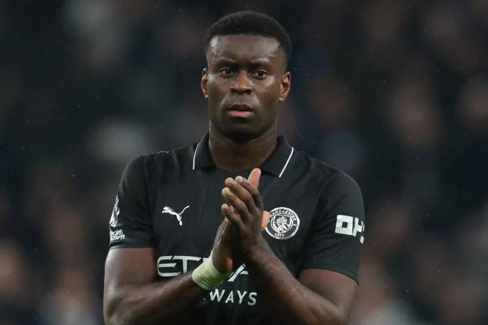 El jugador del Manchester City, Marc Guehi.