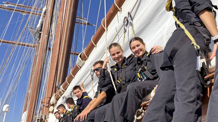El buque escuela Juan Sebastián Elcano llega a Panamá con la princesa Leonor a bordo