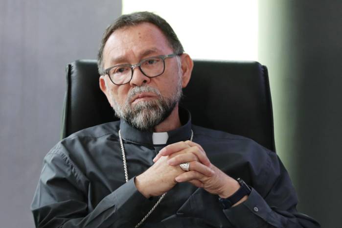 El obispo Anibal Saldaña indicó que hay quienes creen que todo esto fue provocado por algún interés externo.