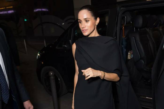 Meghan Markle durante su reciente visita a París.