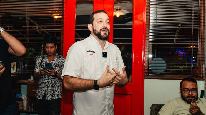 Gabriele Acconciagioco, gerente de Pedro Mandinga dijo sentirse orgulloso que de cinco productos competidores, todos recibieran medallas.