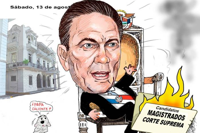 Esta caricatura es de la autoría de Fernando Peña Morán, uno de los caricaturistas más conocidos y con mayor trayectoria del gremio.