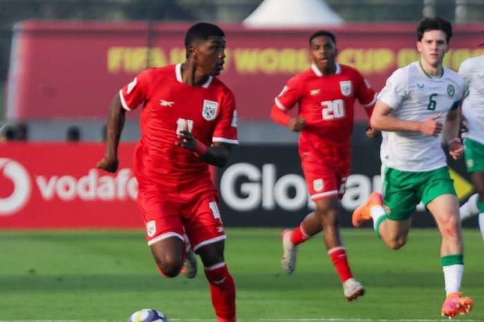 Primer tiempo de la selección de Panamá en el Mundial Sub-27 Qatar 2025.