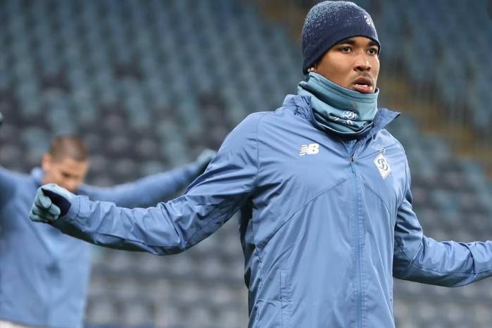 El delantero del Dinamo de Kiev, Eduardo Guerrero.